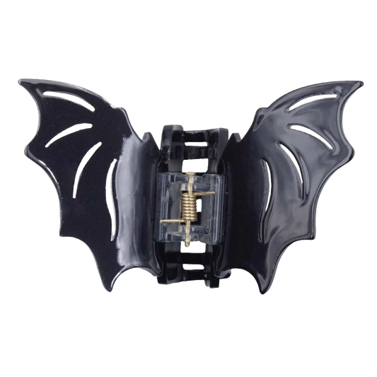 BAT CLAW CLIP BLACK HAIR