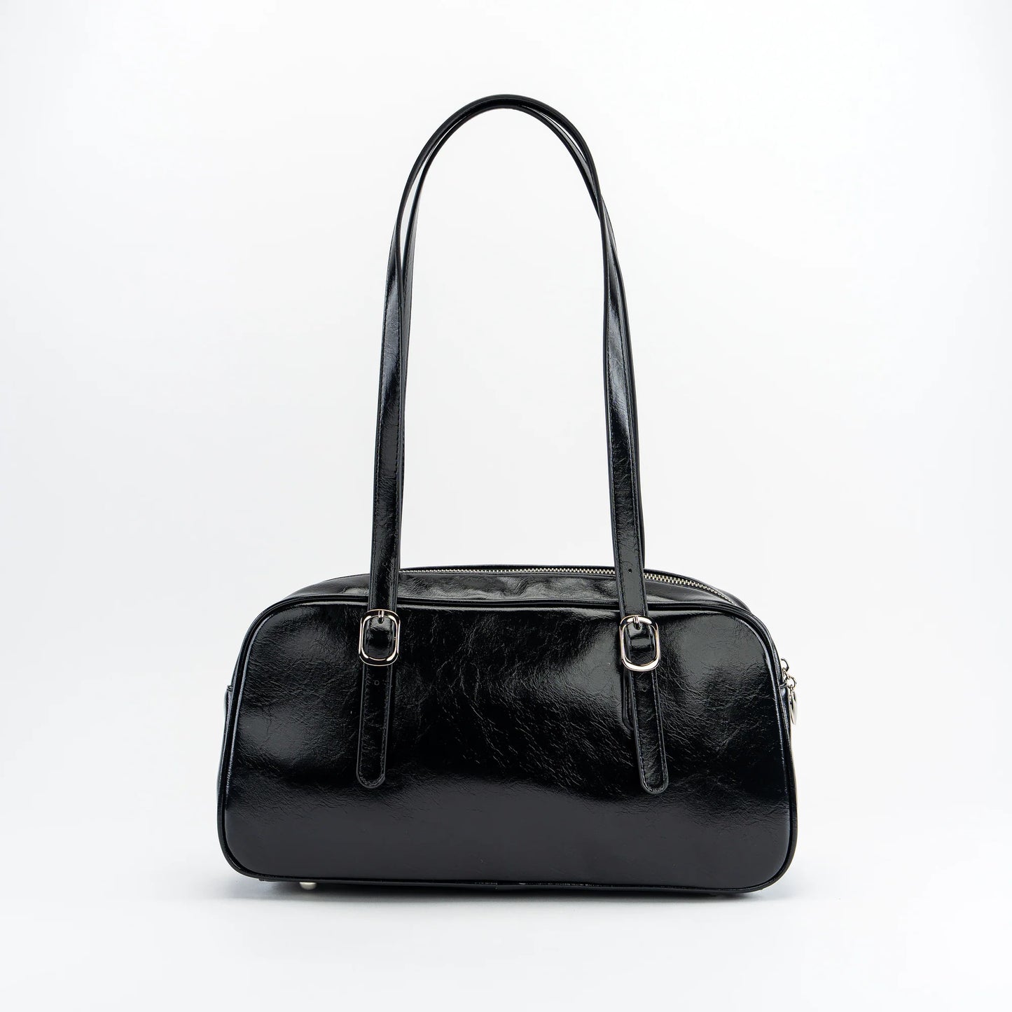 Onyx Bowler Shoulder Bag