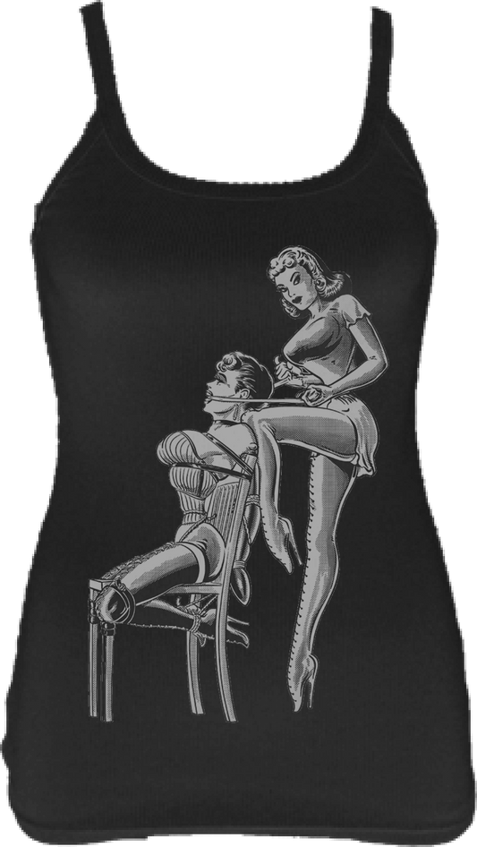 VINTAGE FETISH ART TANK TOP