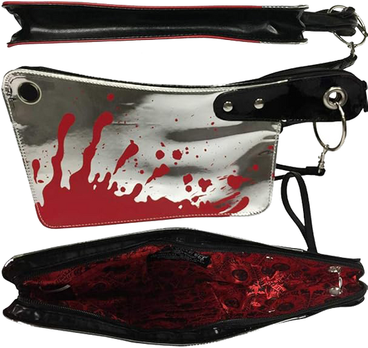 Cleaver Clutch Bag Metallic