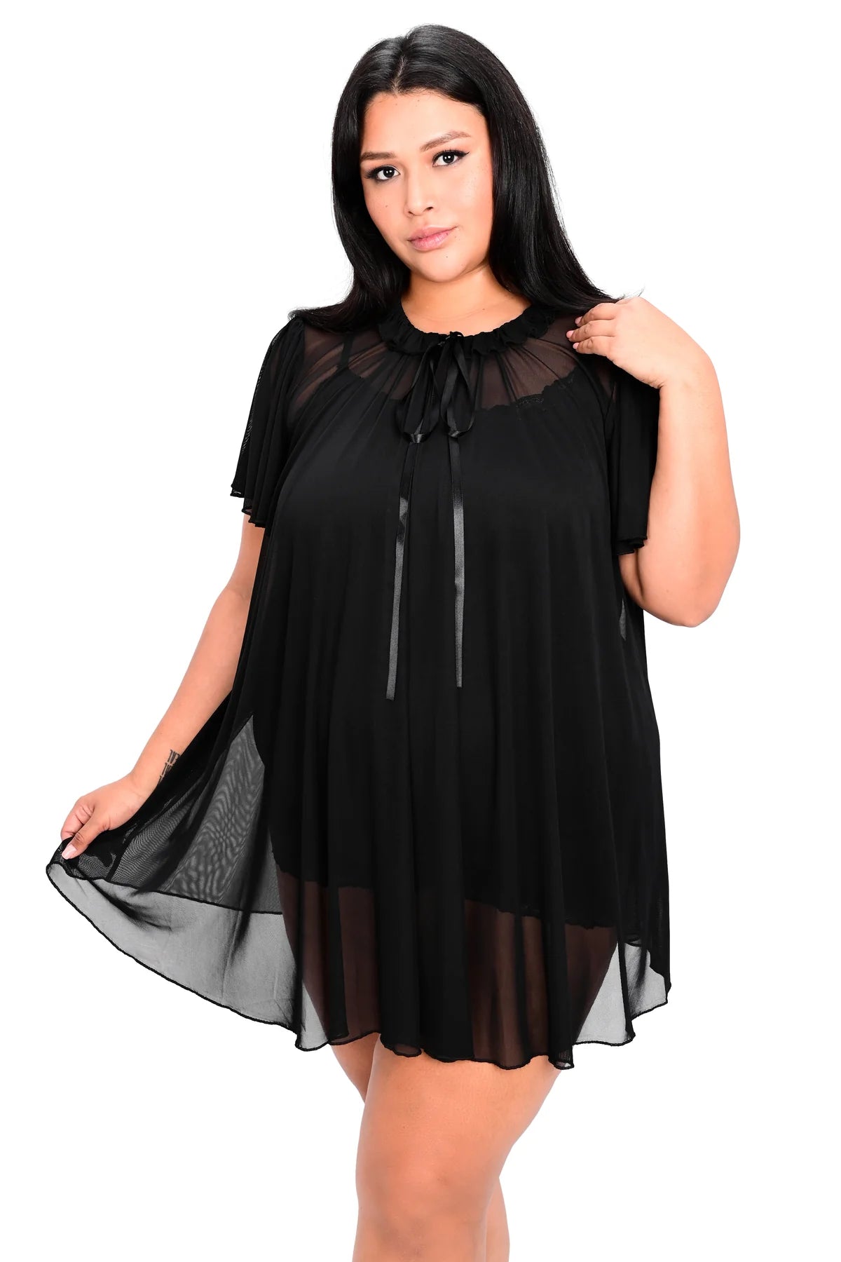 FOXBLOOD Sophie Mesh Dress