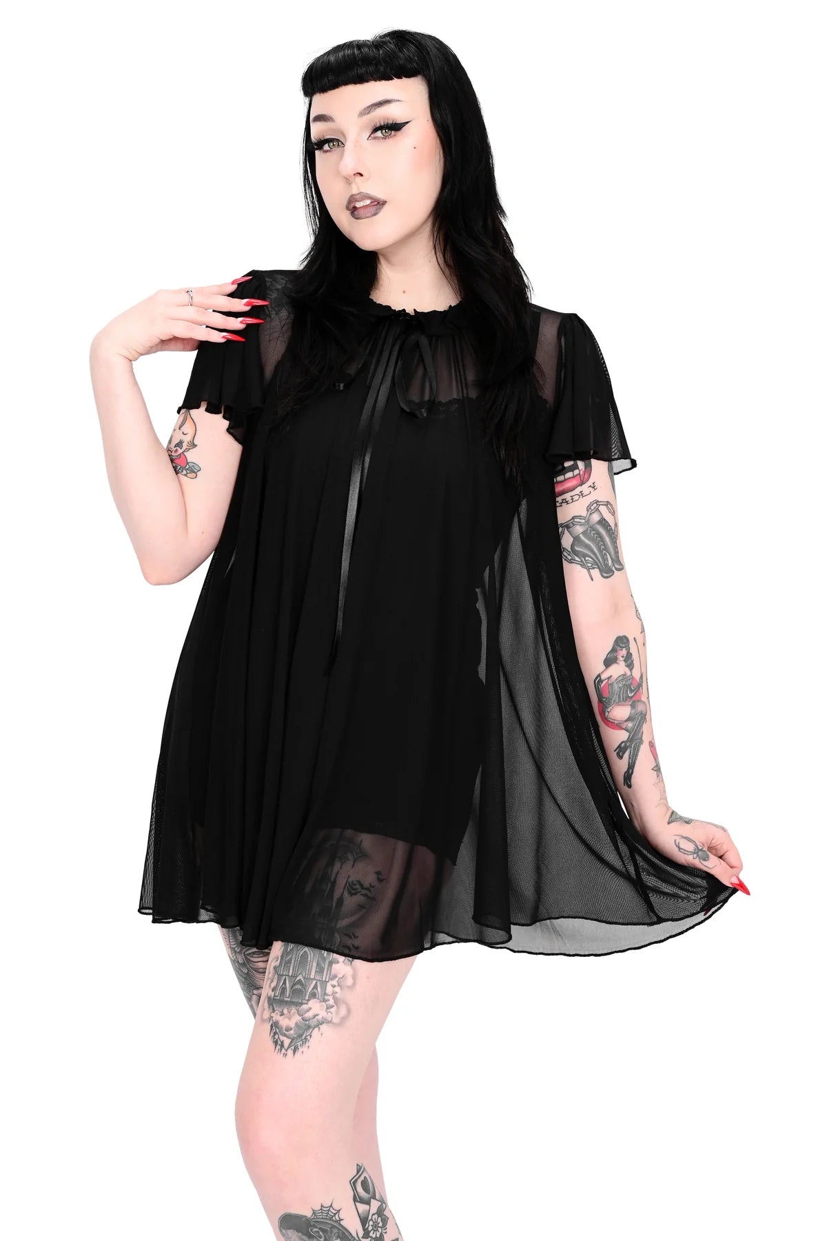 FOXBLOOD Sophie Mesh Dress