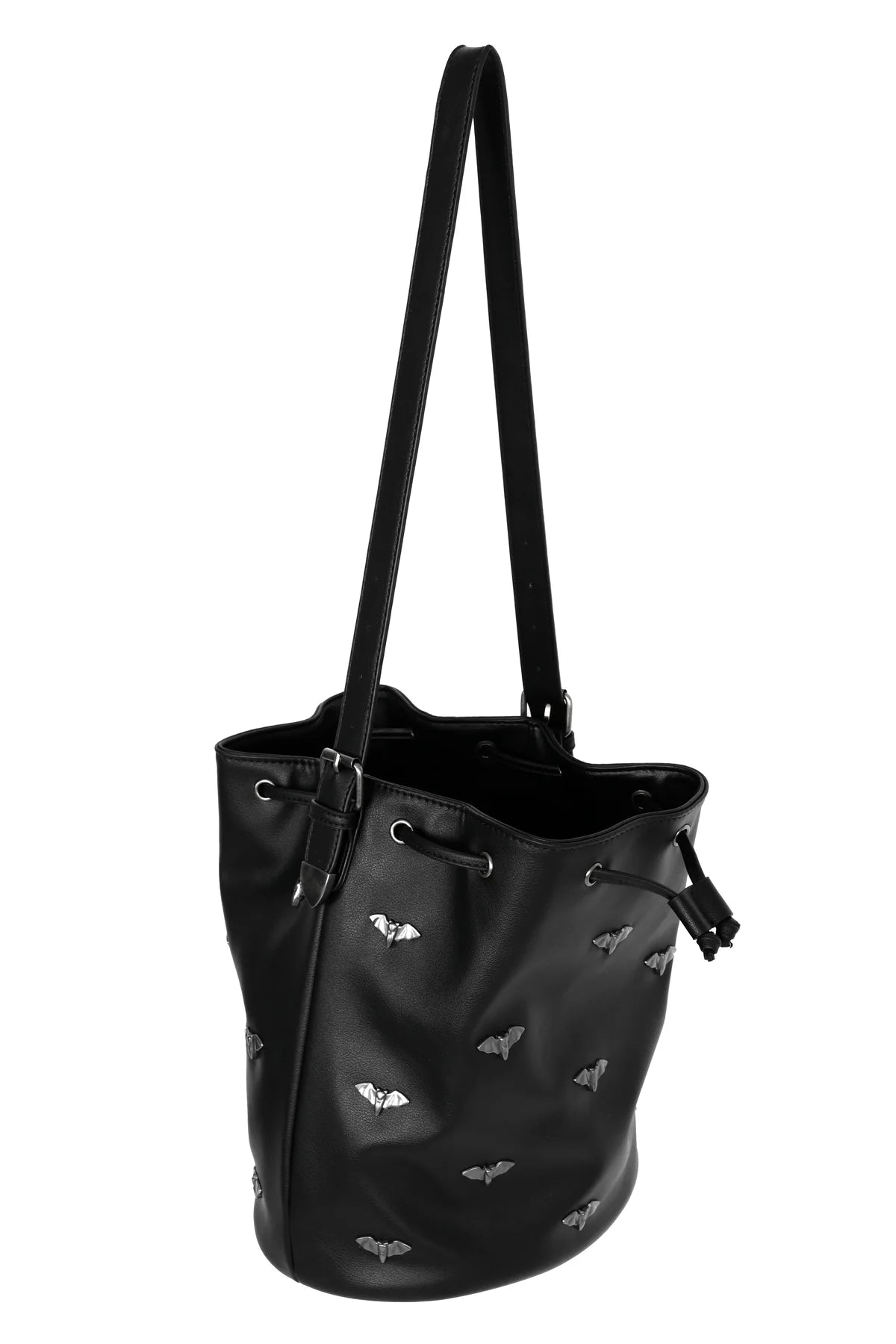 FOXBLOOD Bat Studded Bucket Bag