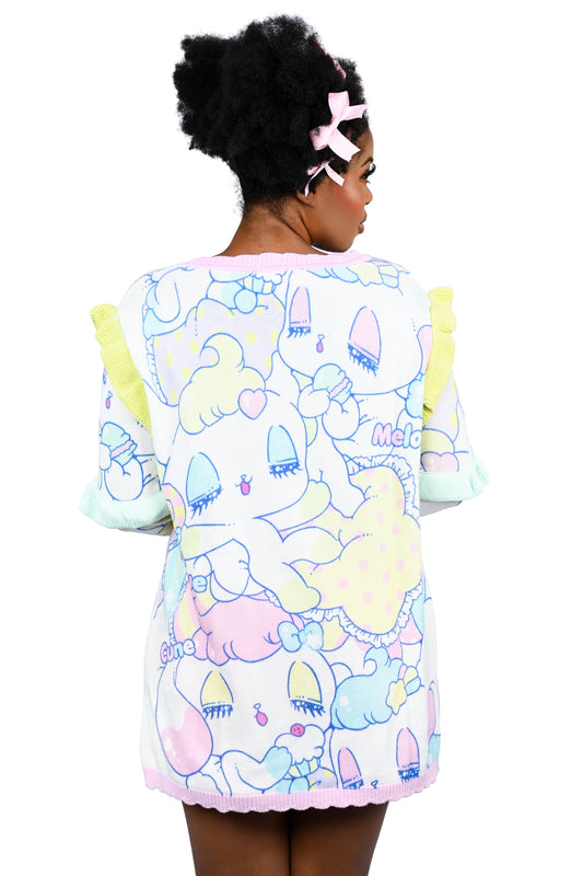 MYVIOLET Peropero Sparkles Glitter Pullover Sweater
