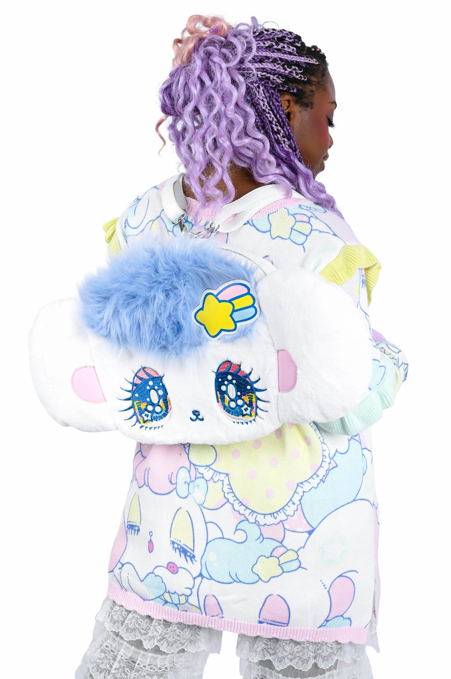 MY VIOLET Peropero Sparkles x My Violet - Melo Convertible Backpack