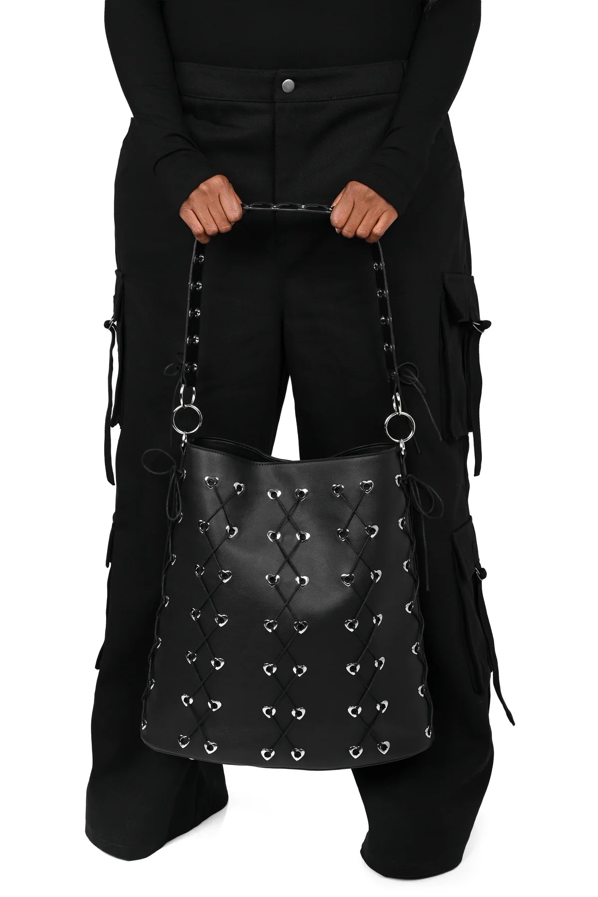 FOXBLOOD Lexi Corseted Tote Bag