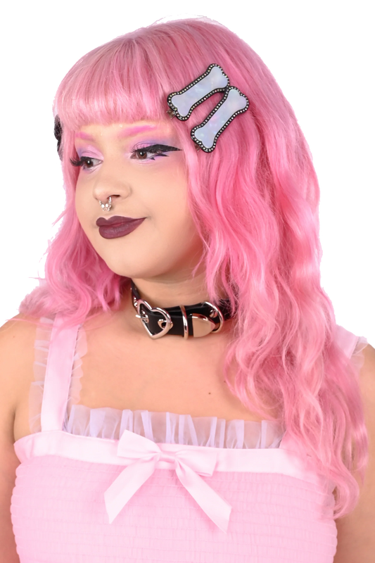 Amor Choker Necklace Black