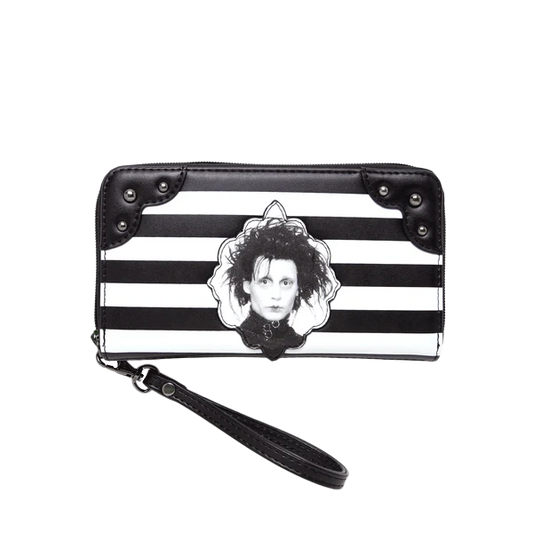 EDWARD SCISSORHANDS ZIP AROUND WALLET