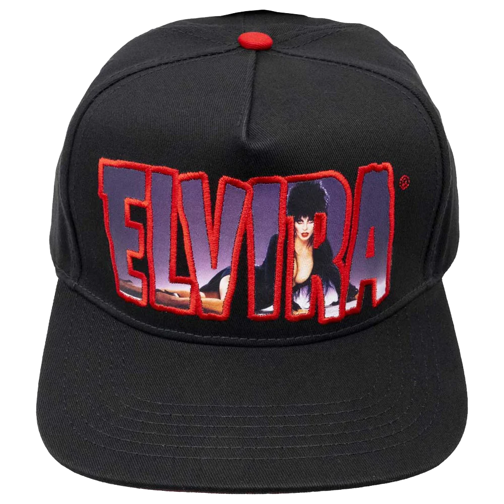 ELVIRA LAY DOWN LOGO HAT
