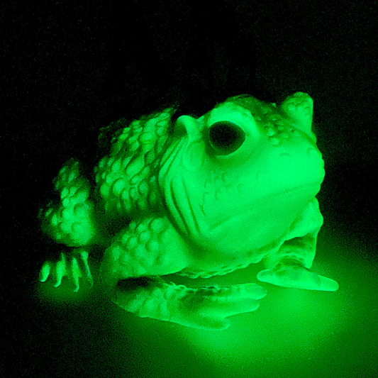 Green Glow in the Dark Toad Bag