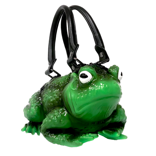 Green Glow in the Dark Toad Bag