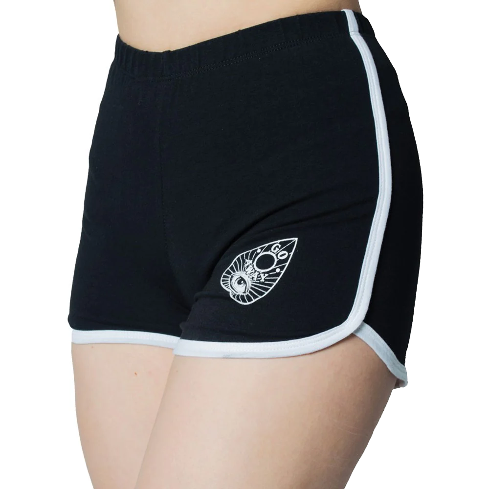 Go Away Womens Booty Shorts