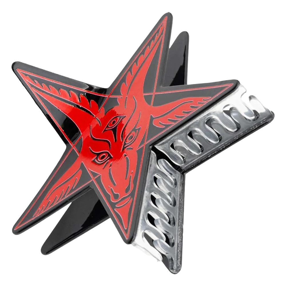 Baphomet Star Claw Clip