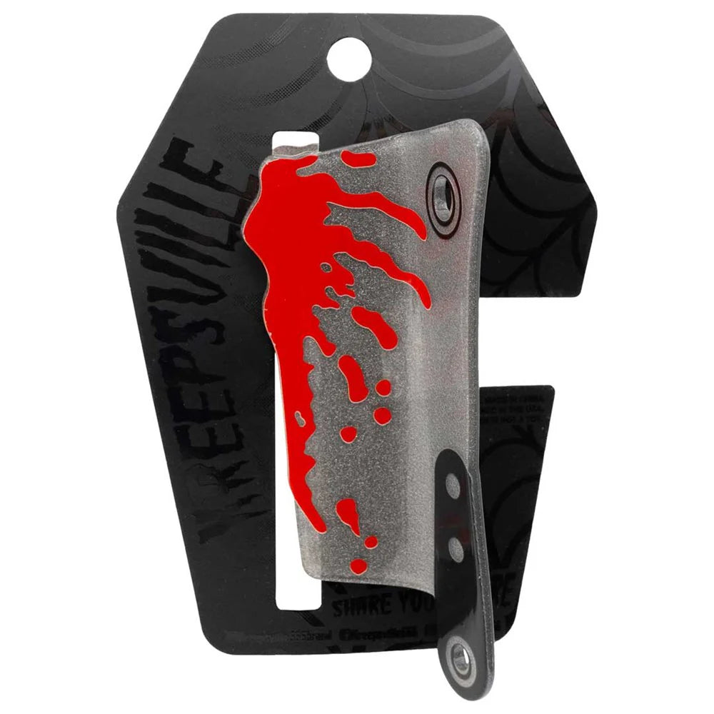 Cleaver Silver Glitter Claw Clip