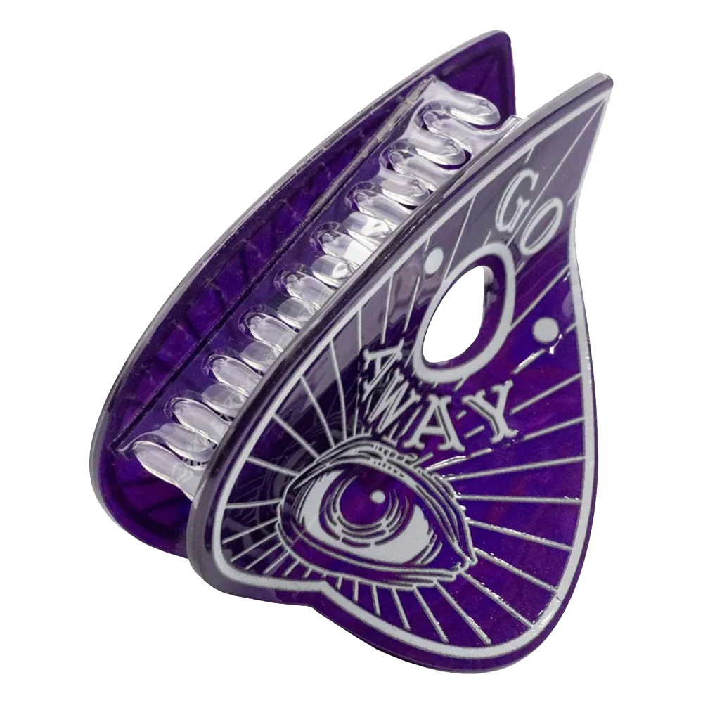Go Away Planchette Claw Clip