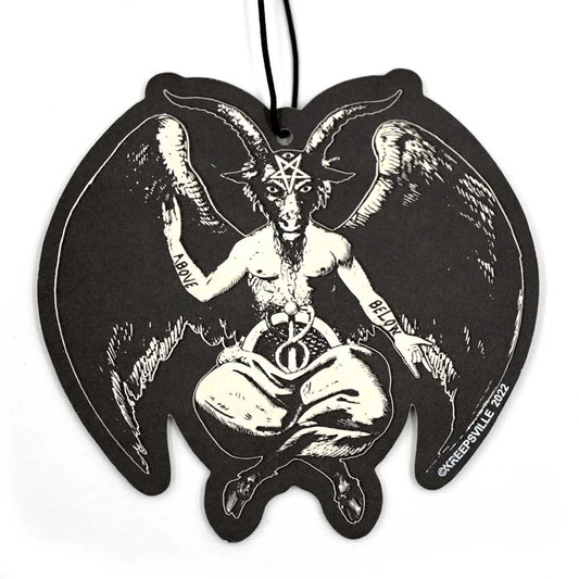 KREEPSVILLE Baphomet Glow In The Dark Air Freshener