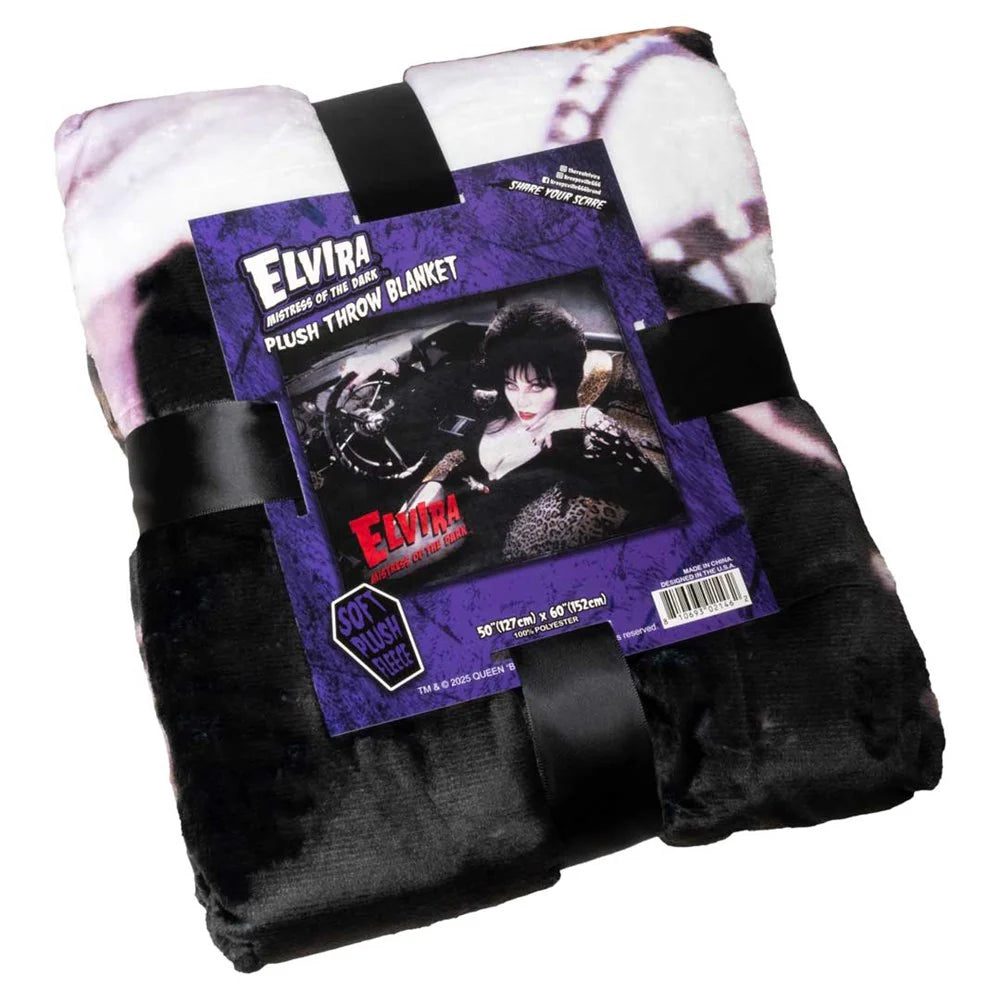 Elvira Macabre Mobile Throw Blanket