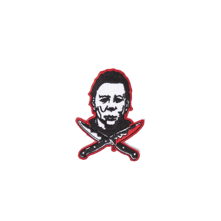 Halloween 2 Michael Myers Crossed Knives Embroidered Patch
