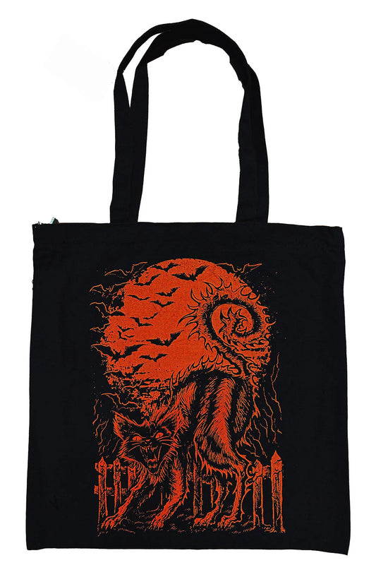Vampire Zip Tote Bag