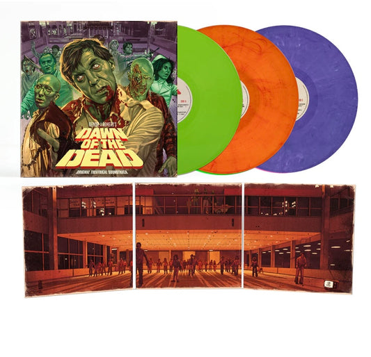 WAXWORK RECORDS- DAWN OF THE DEAD SOUNDTRACK 3 LP SET