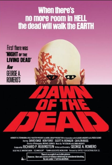 24x36 MOVIE POSTER- DAWN OF THE DEAD