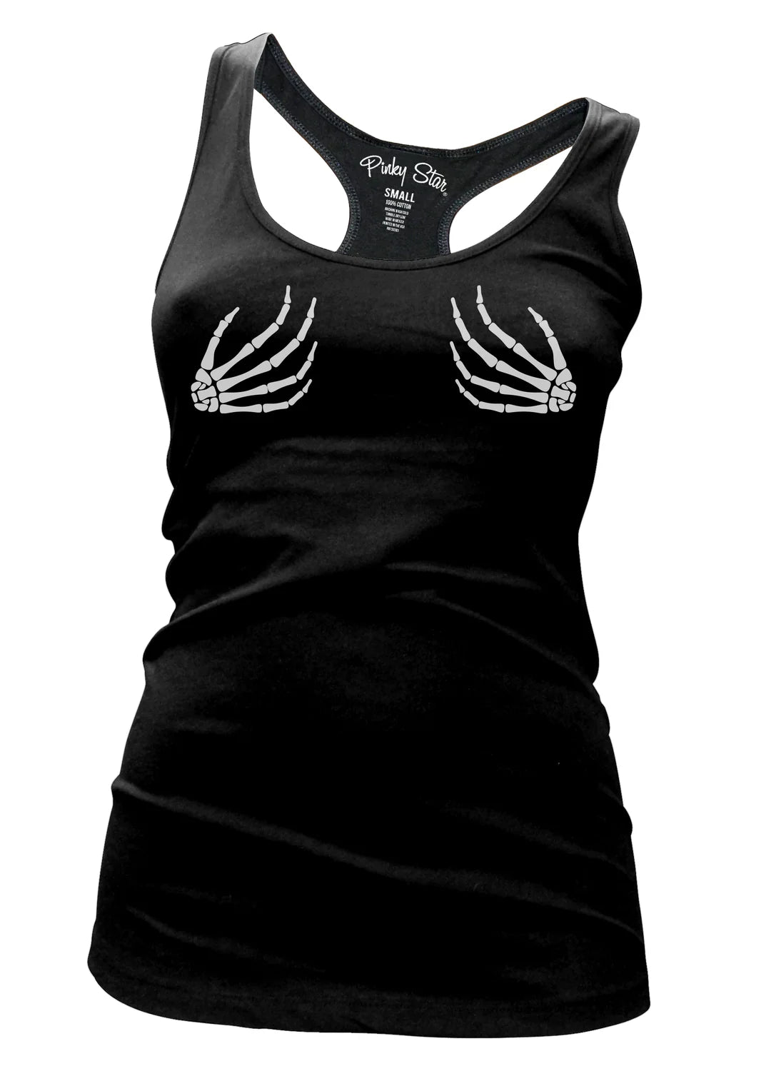 Skeleton Hands Tank Top