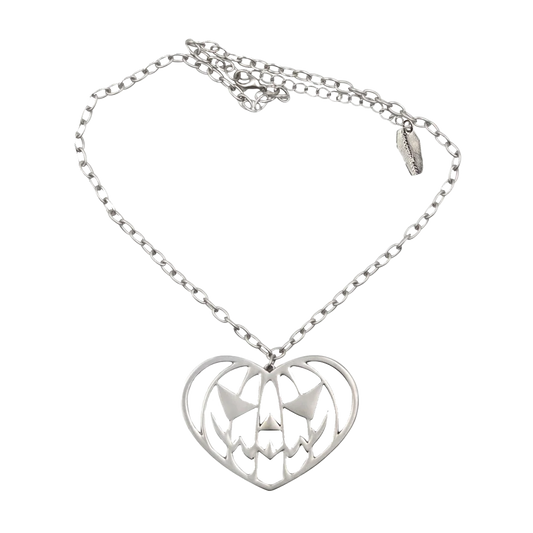 Pumpkin Heart Necklace