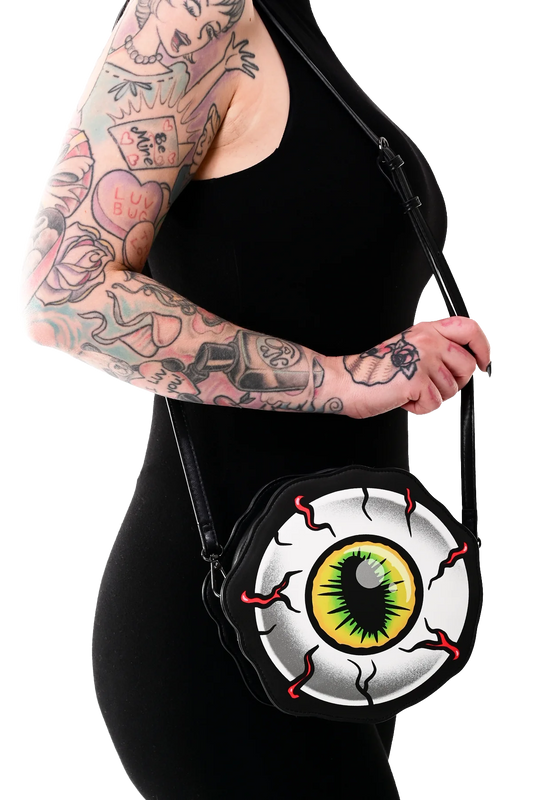 EYEBALL CROSSBODY PURSE