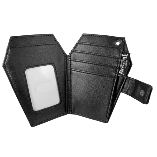 Embossed Skull Coffin Wallet