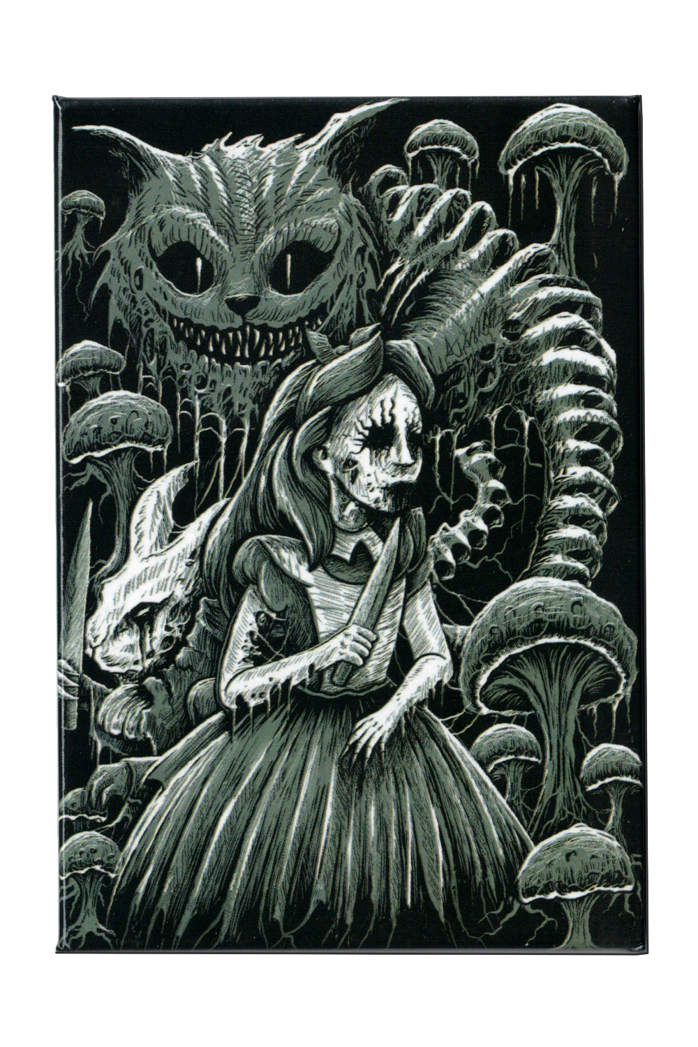 Macabre Metal Magnet- Alice in Murderland