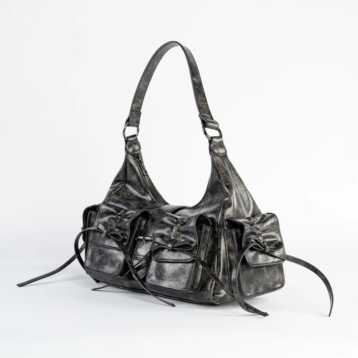 Obscura Bow Shoulder Bag by Wicked Misfit