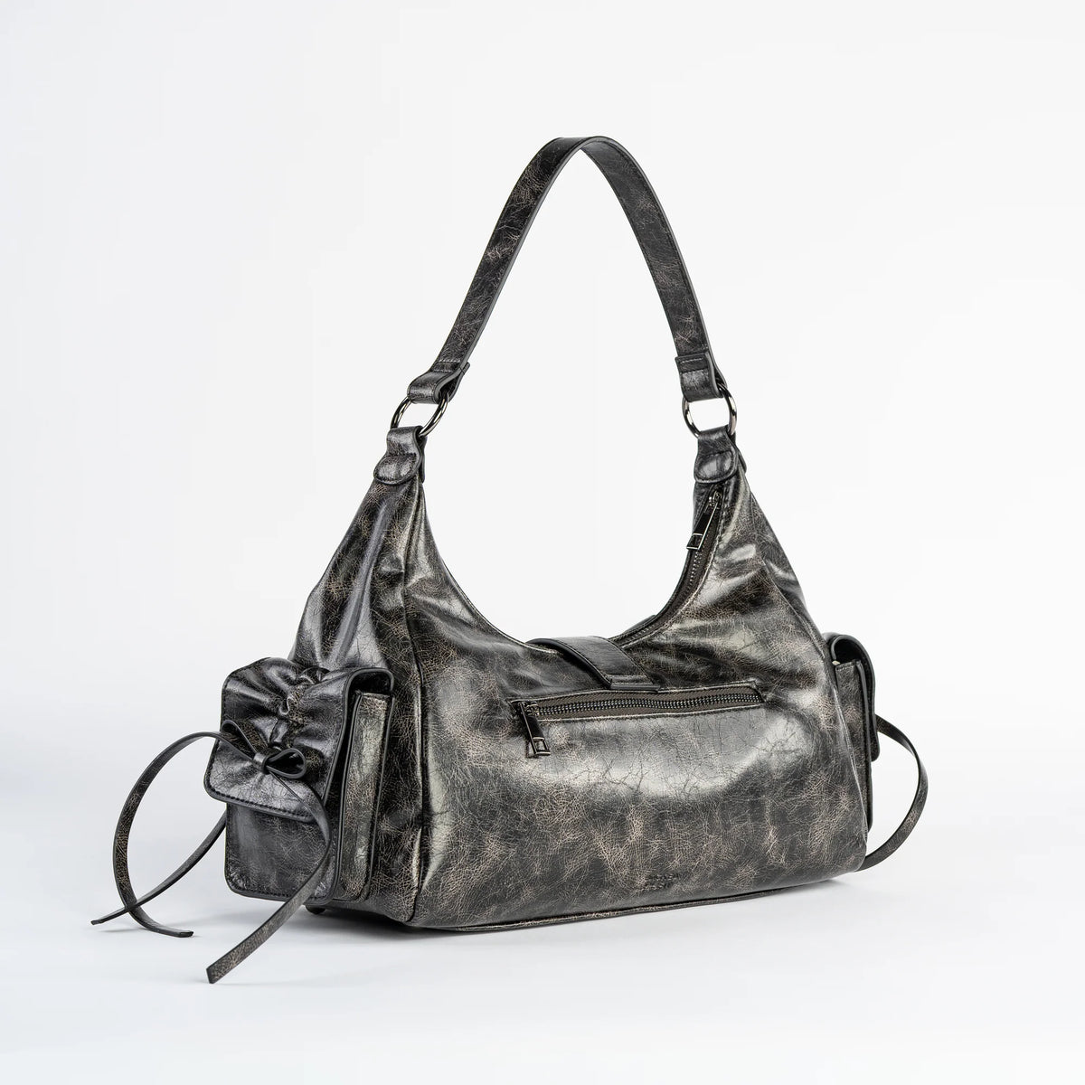 Obscura Bow Shoulder Bag by Wicked Misfit