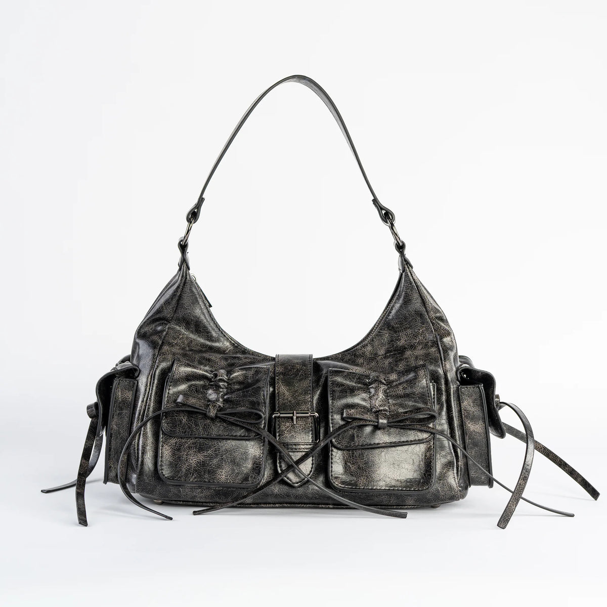 Obscura Bow Shoulder Bag by Wicked Misfit