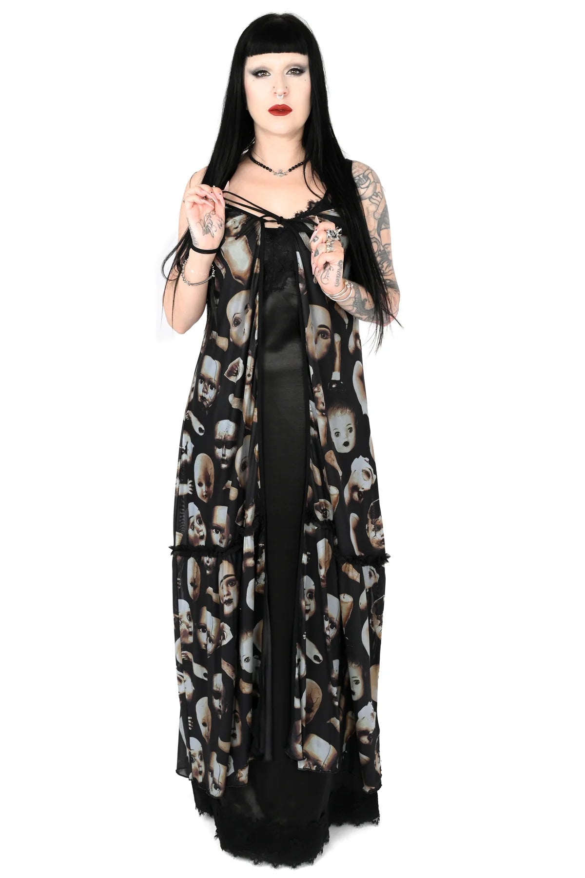 Foxblood Broken Doll Dress