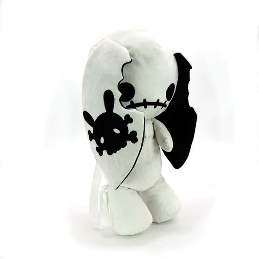 Glow In The Dark Naughty Bunny Backpack in Polyester