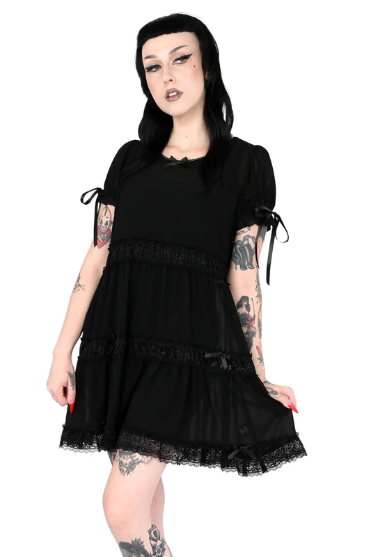 Foxblood Clarisse Babydoll Dress