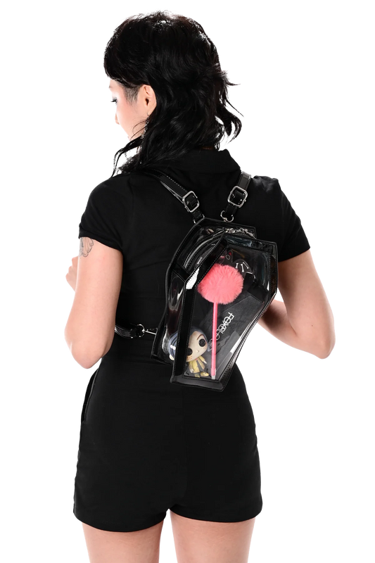 Clear Coffin Backpack