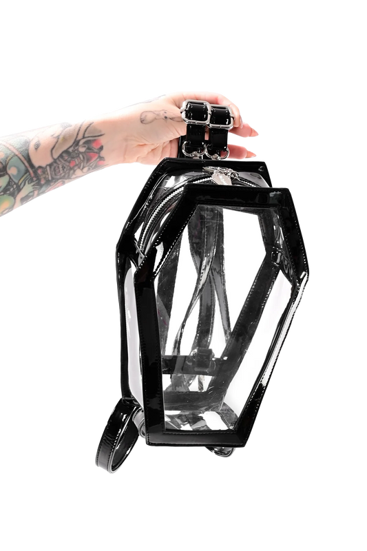 Clear Coffin Backpack