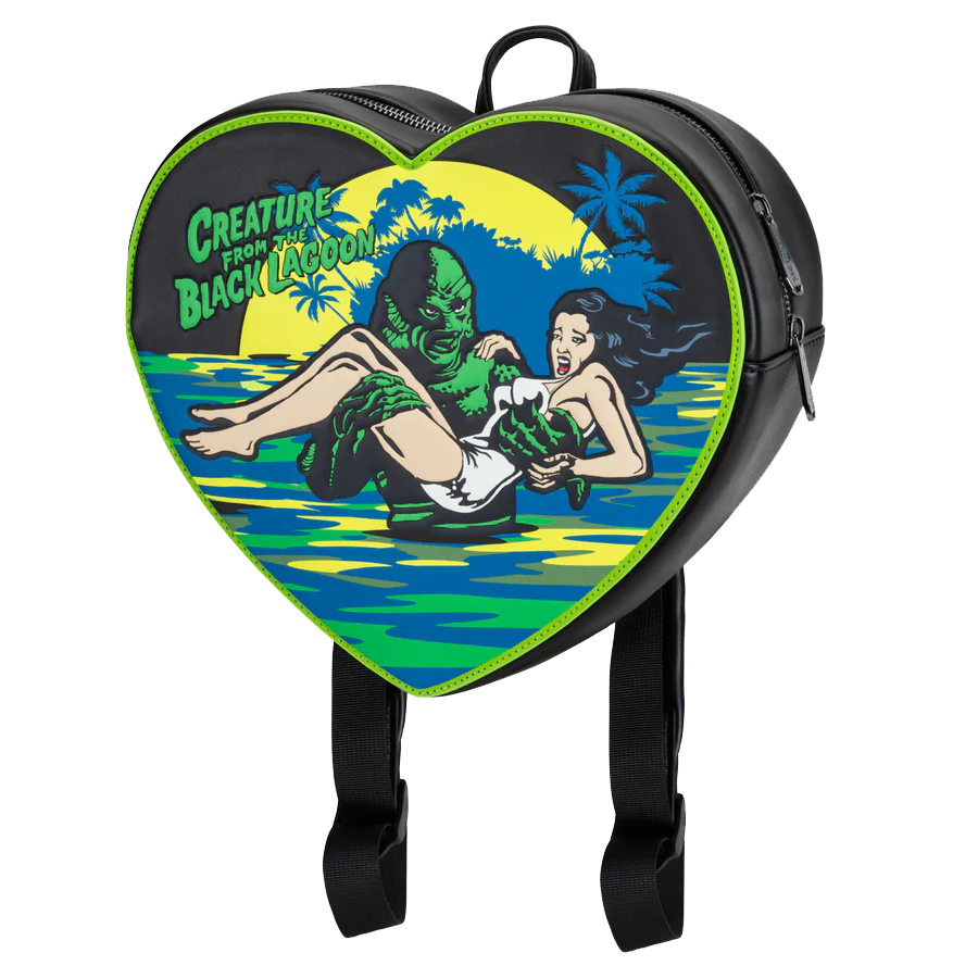 Creature From the Black Lagoon Heart Backpack