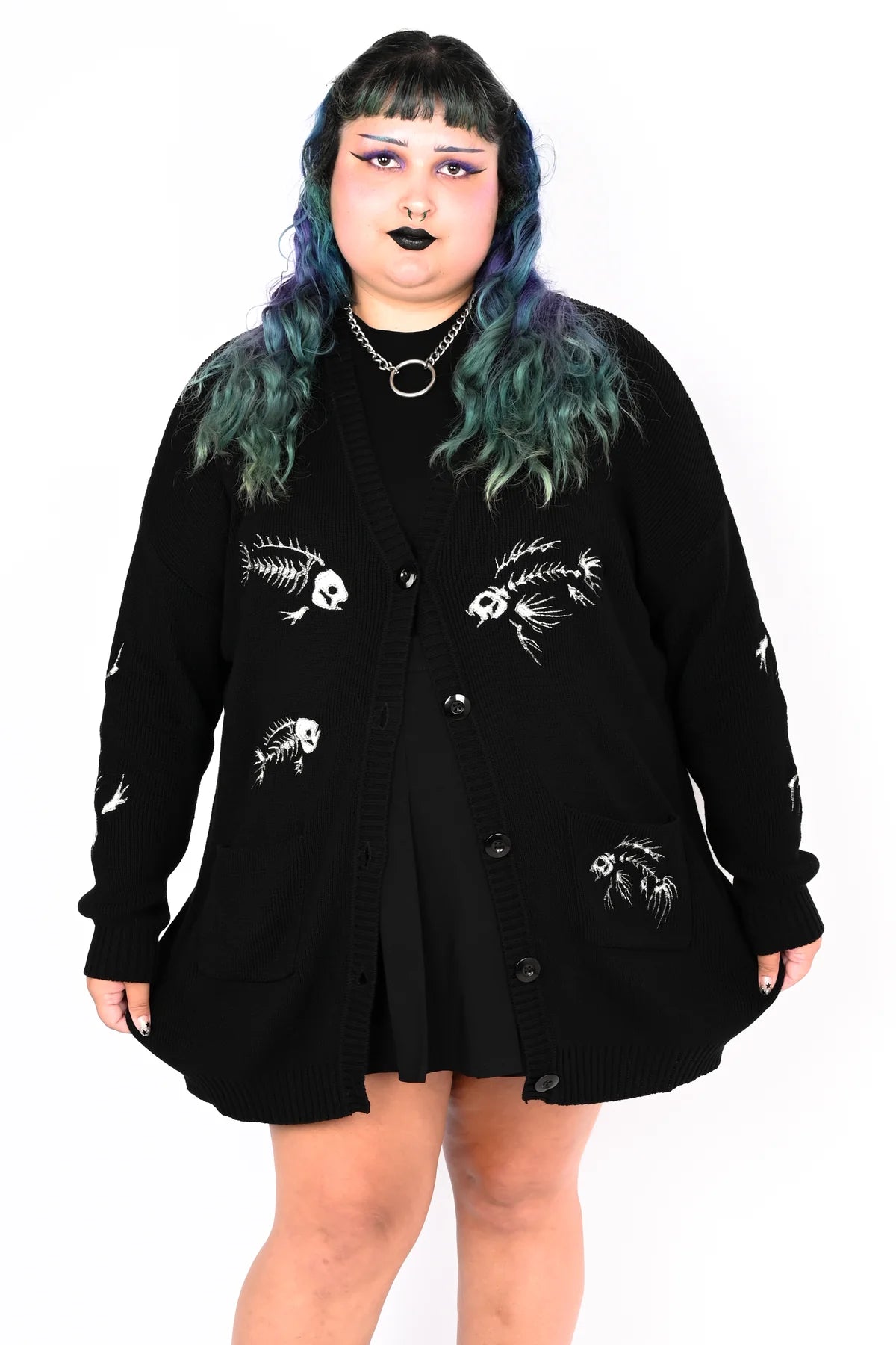 FOXBLOOD From The Deep Sea Cardigan