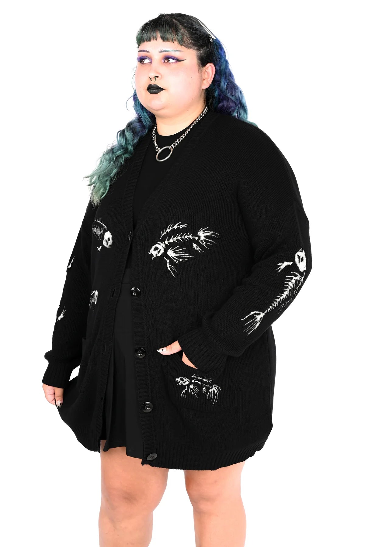 FOXBLOOD From The Deep Sea Cardigan
