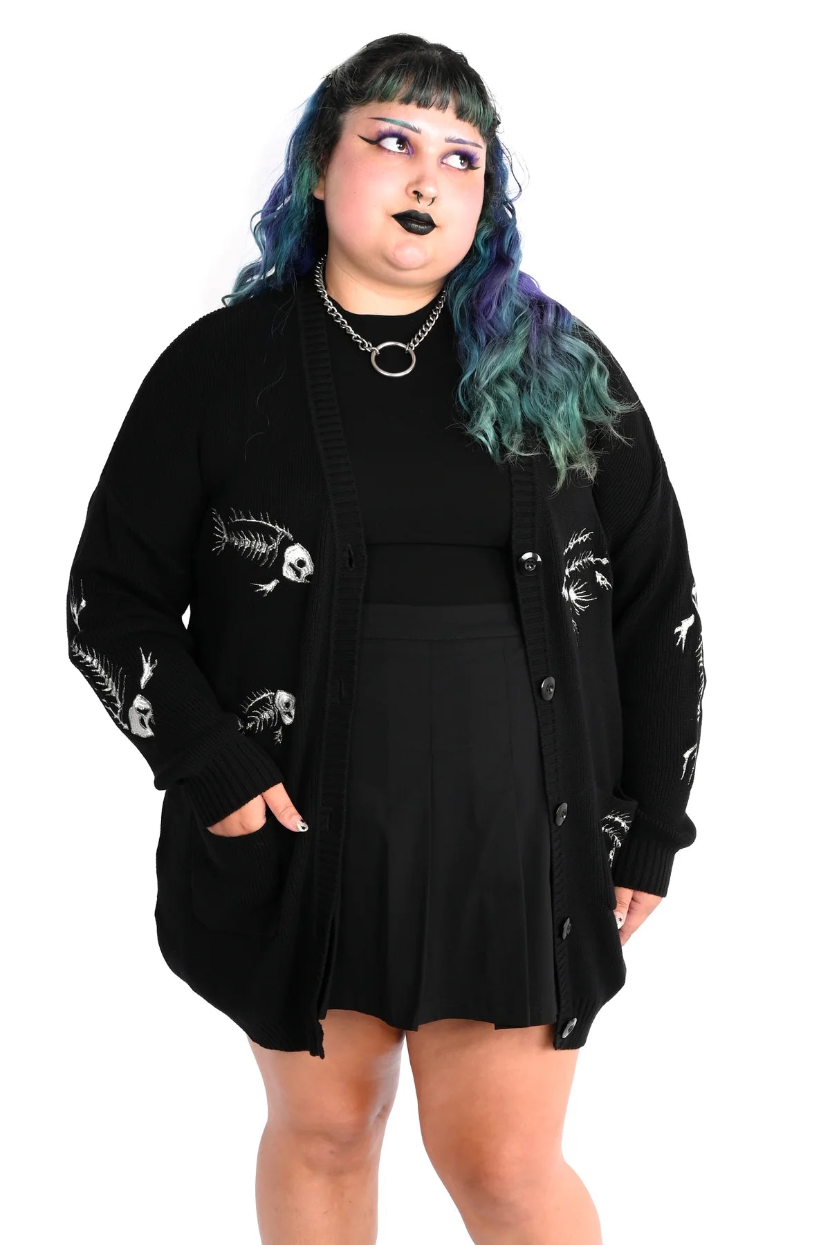 FOXBLOOD From The Deep Sea Cardigan