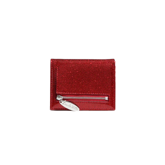 RED RUM SPARKLE LOVE BIRD MINI WALLET