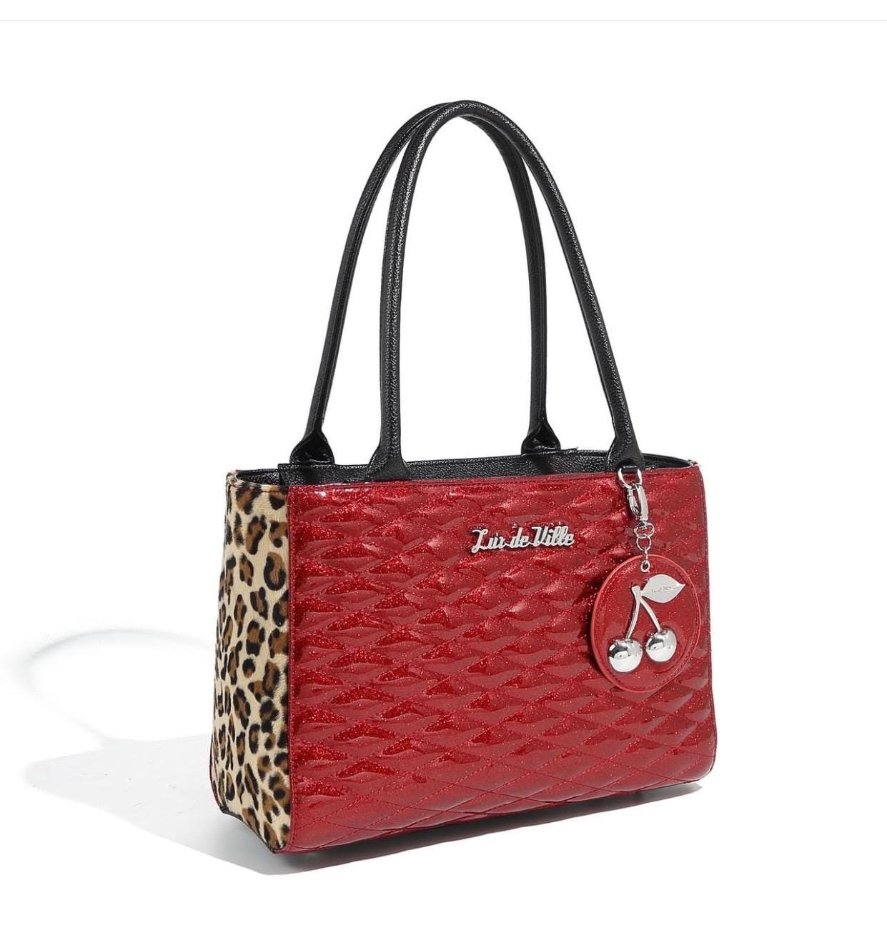 Red Rum Sparkle Wild Cherry Tote