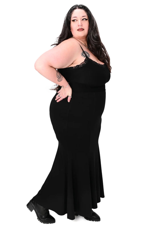FOXBLOOD Isla Mermaid Style Maxi Skirt