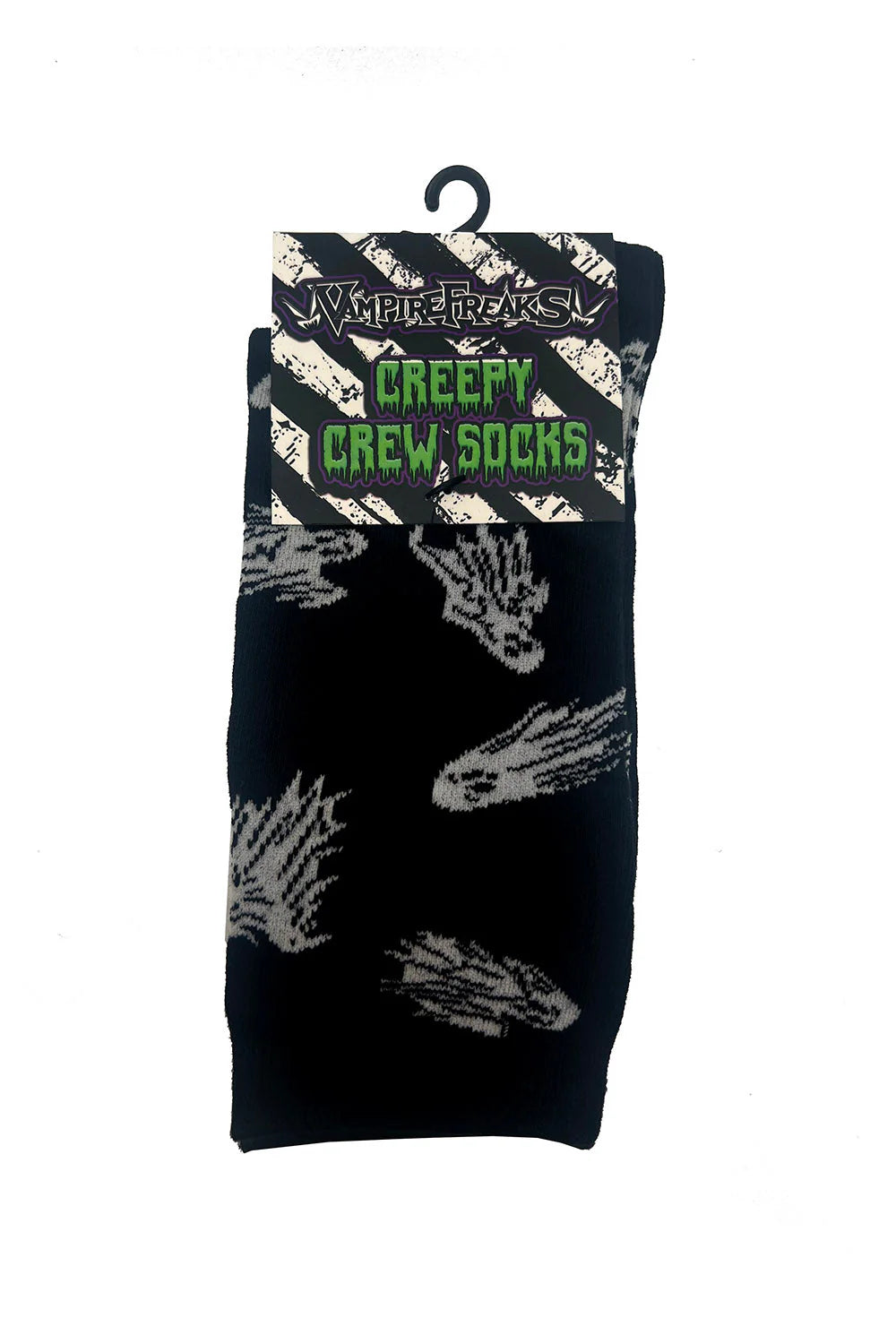 Creepy Crew Socks Ghost Host