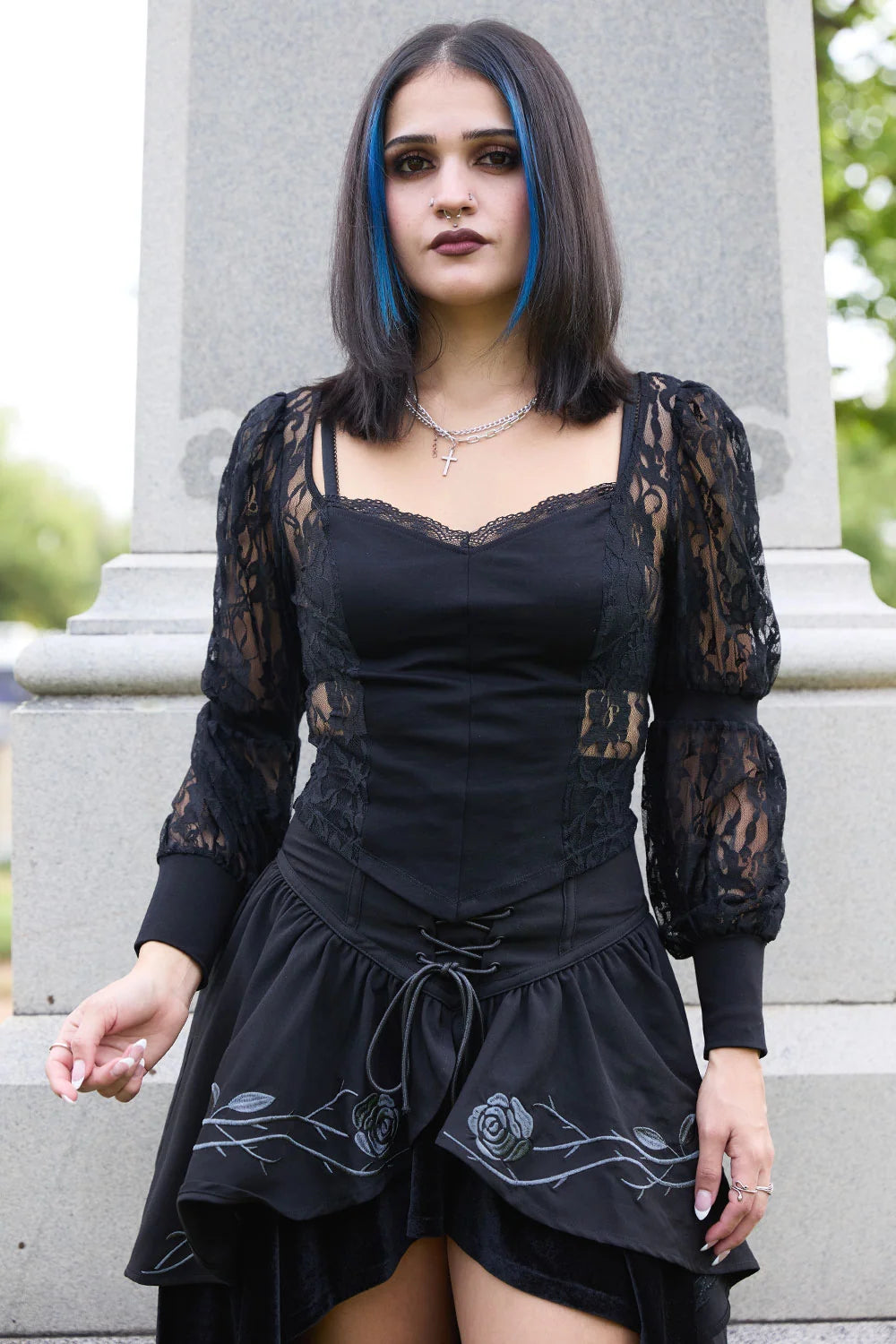 Moonlace Long Sleeve Top