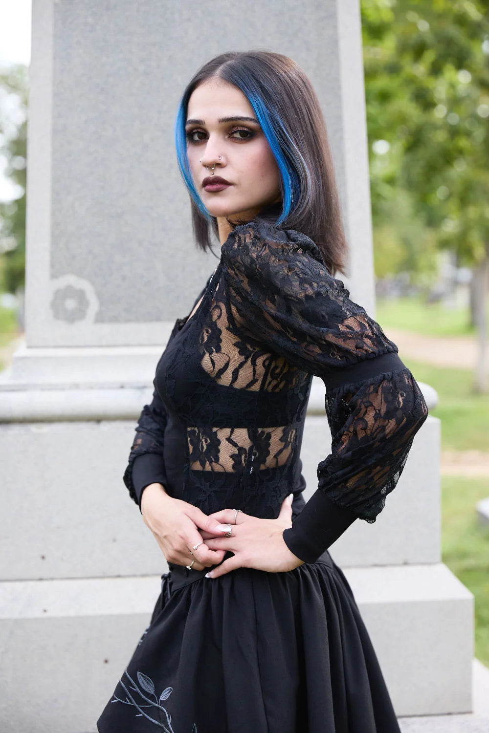 Moonlace Long Sleeve Top