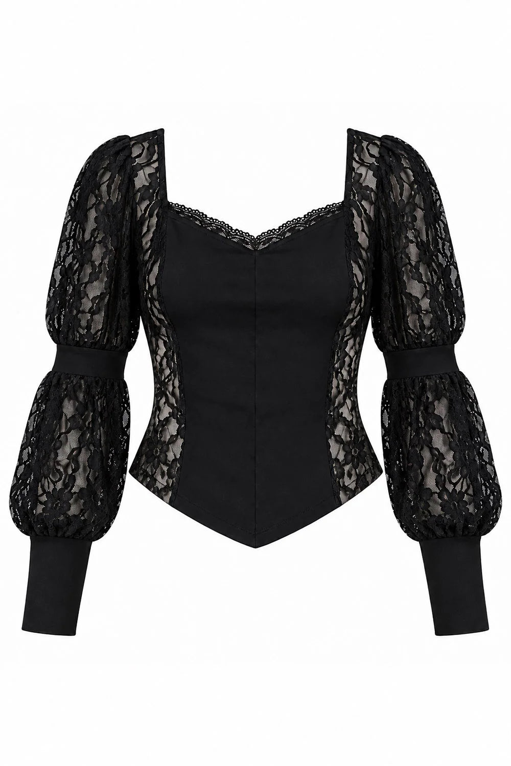 Moonlace Long Sleeve Top
