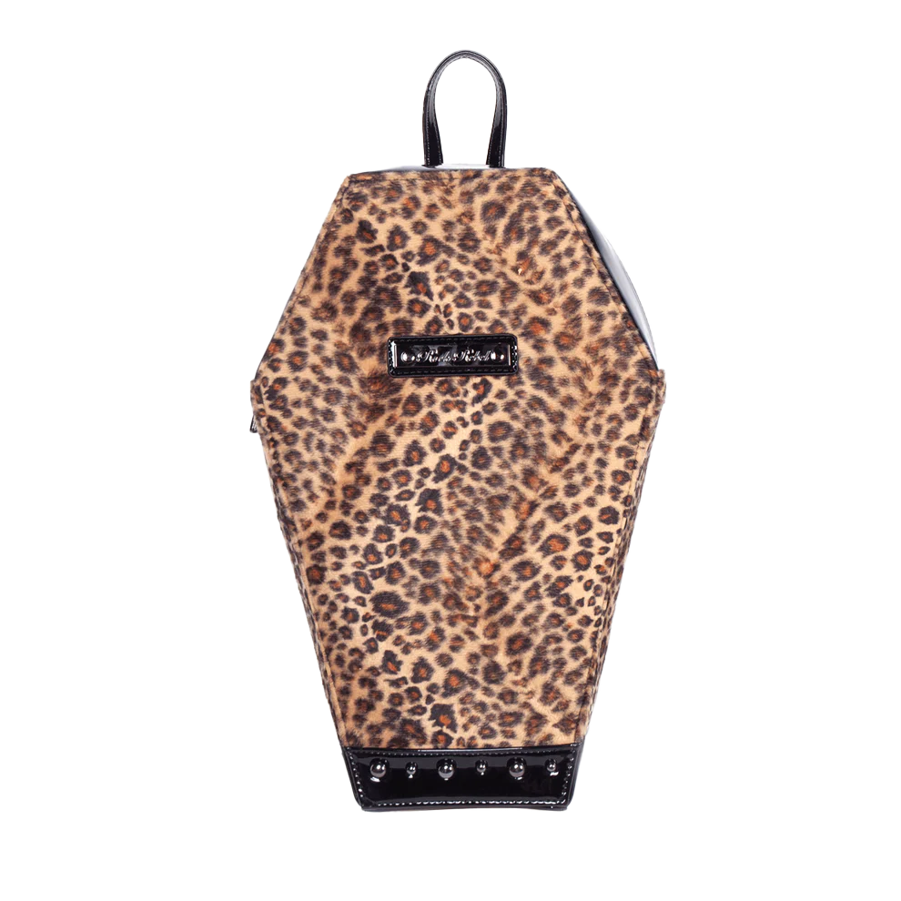 LEOPARD COFFIN BACKPACK